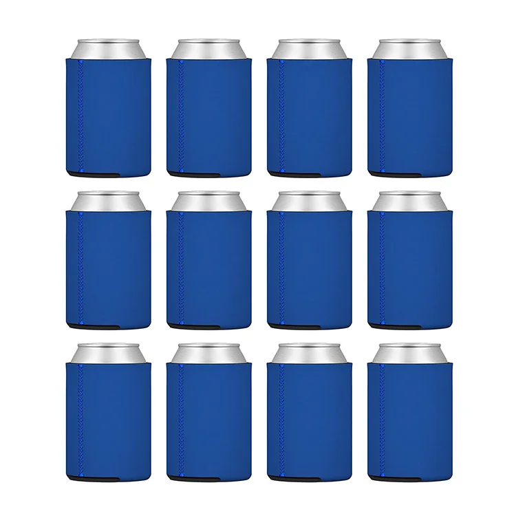 Blank Wholesale Standard 330ml 12oz Beer Can Cooler Neoprene Stubby Holder Drink Coozies