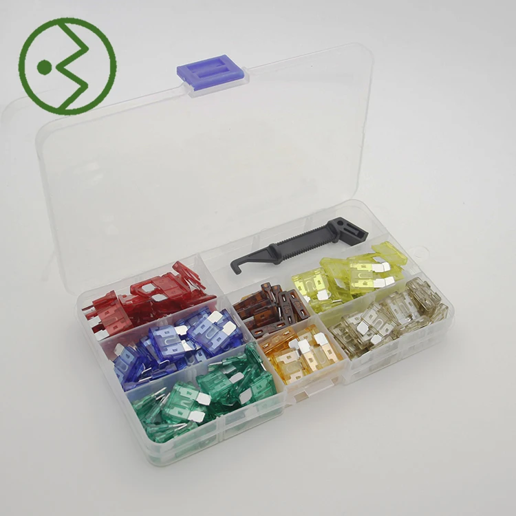 
120pc Assorted Standard ATC/APR/ATO/ATS Auto Car Truck Blade Fuses Set for Boat,Marine,RV,SUV,Trike 