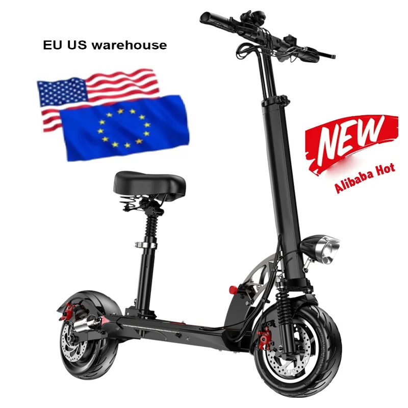 Good Selling M4 48v 10 inch fat wheels 800w dualtron 30-60kms Brushless motor offroad electric scooters for adults