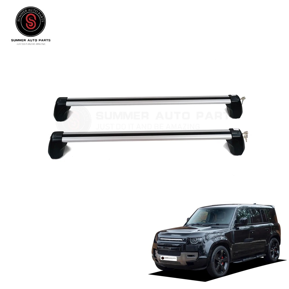 Hot selling Car exterior body aluminum alloy silver CROSS ROOF BAR 90 SILVER for land rover defender 90