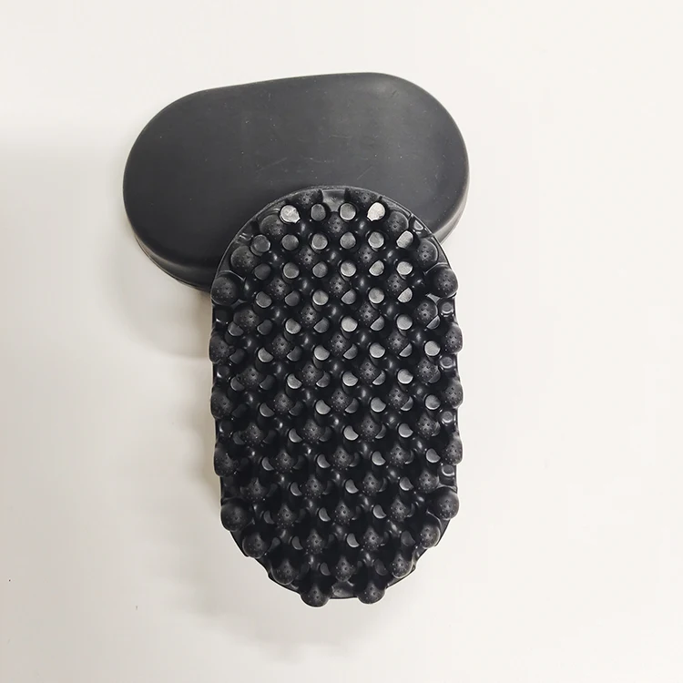 2024 new Twist Hair Sponge for Black men Barber Tool Curved Hair Brush