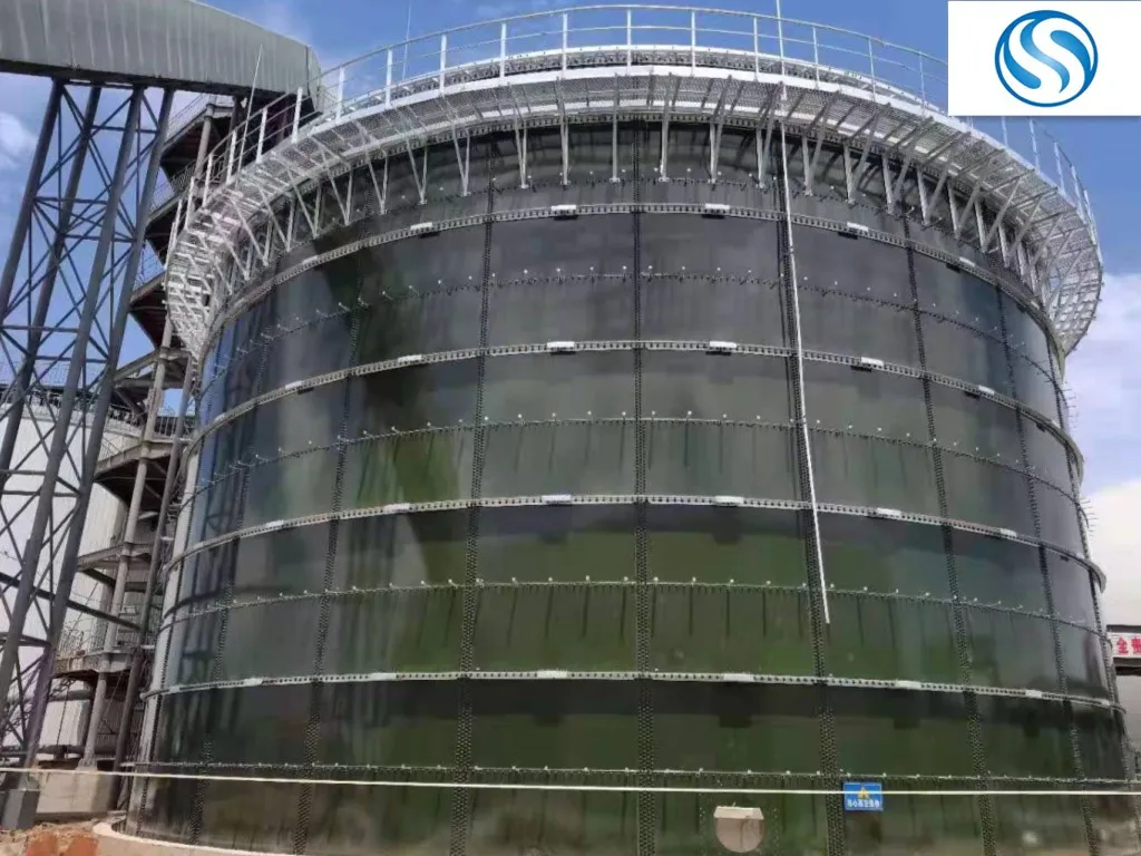 UASB anaerobic reactor Glass fused to steel tank for waste water treatment