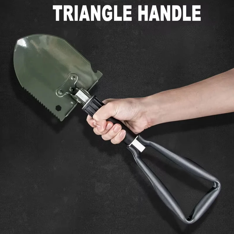 Irrigation transplant plow fishing corn multifuncional sonw tackical fireplace shovel bags multi tool with scale Handle