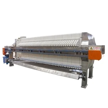 Brewery Mash Dewatering Stainless Steel Recessed Filter Press for Beer Factory