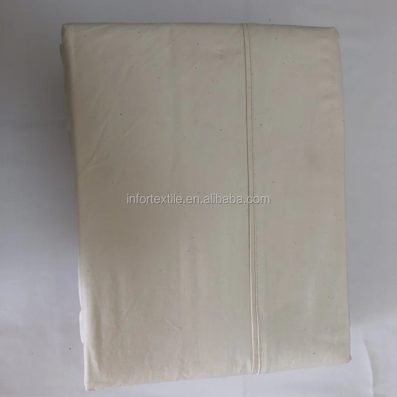 200TC plain dyed 100% cotton 4 pcs bed sheet set online for hotels linen china