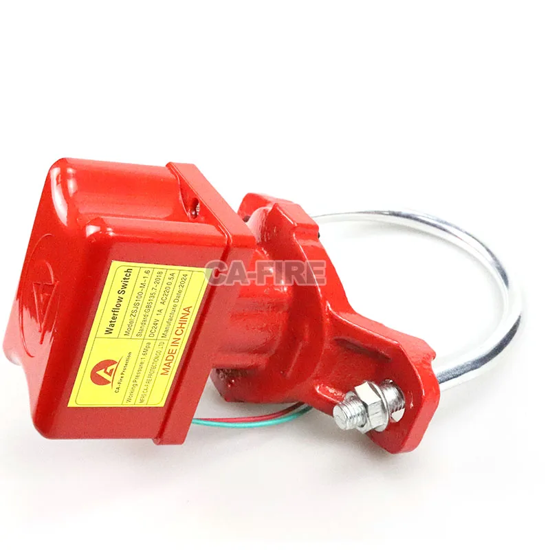 CA-Fire Piston Flow Switch With Indication Automatic Liquid Fire Flow Switch