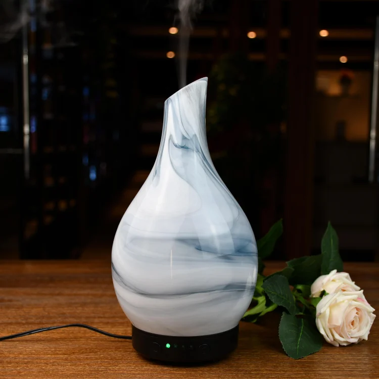 Electric diffuser glass Starry sky essential oil diffuser glass diffusers ultrasonic aromatherapy