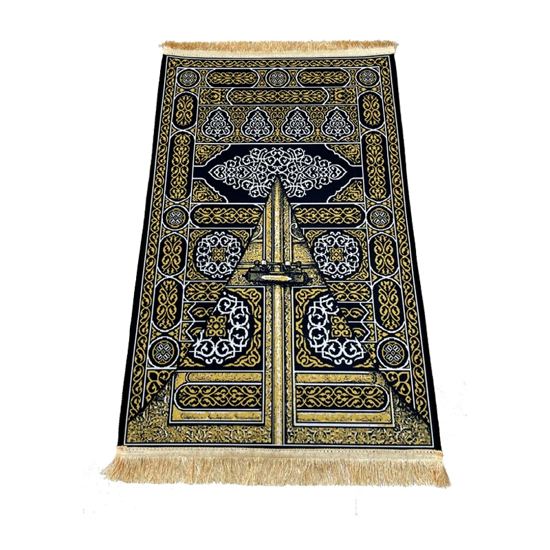 Factory Wholesale Eid Gifts Turkey Anti Slip Prayer Mat Portable Islamic Namaz Sala Sajjadah Muslim Prayer Rug Carpet