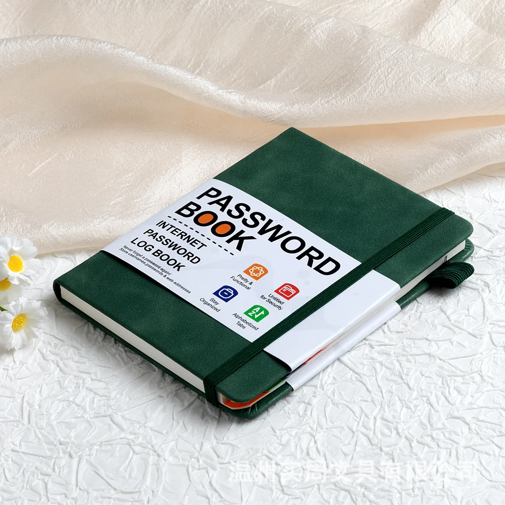 High quality Customizable LOGO notebook Elastic band Pen holder Waist Seal Minutes of meeting office supply
