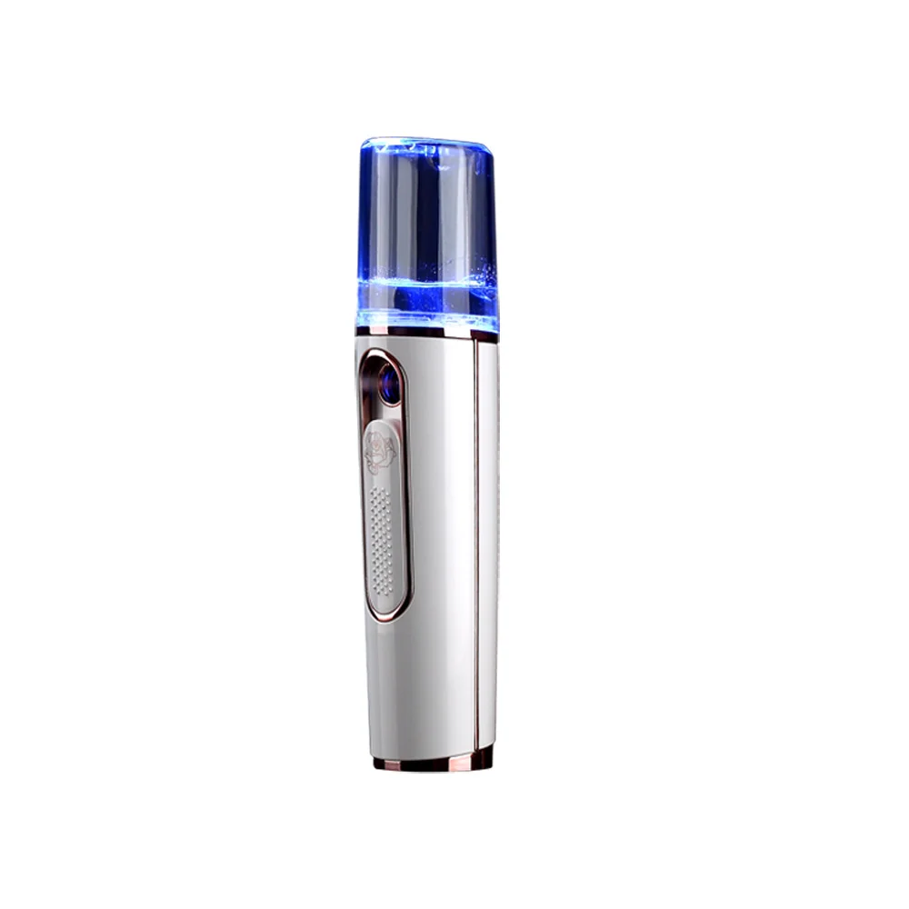 
2020 Newest Trend Mini Portable Electric Facial Steamer Mini Beauty machine Facial Moisture Nano Mist Sprayer 