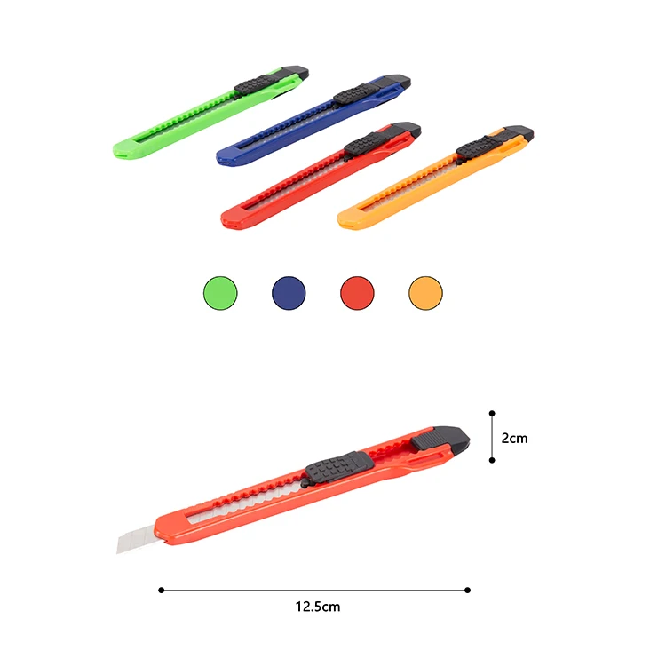 
Safety Multi Purpose Retractable Wallpaper Cutter Utility Knife 