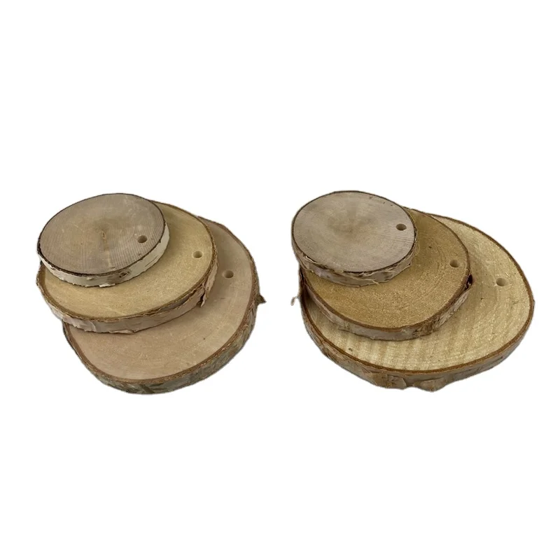 Wholesale Large Wood Slices for Crafts Unfinished Wood Slices