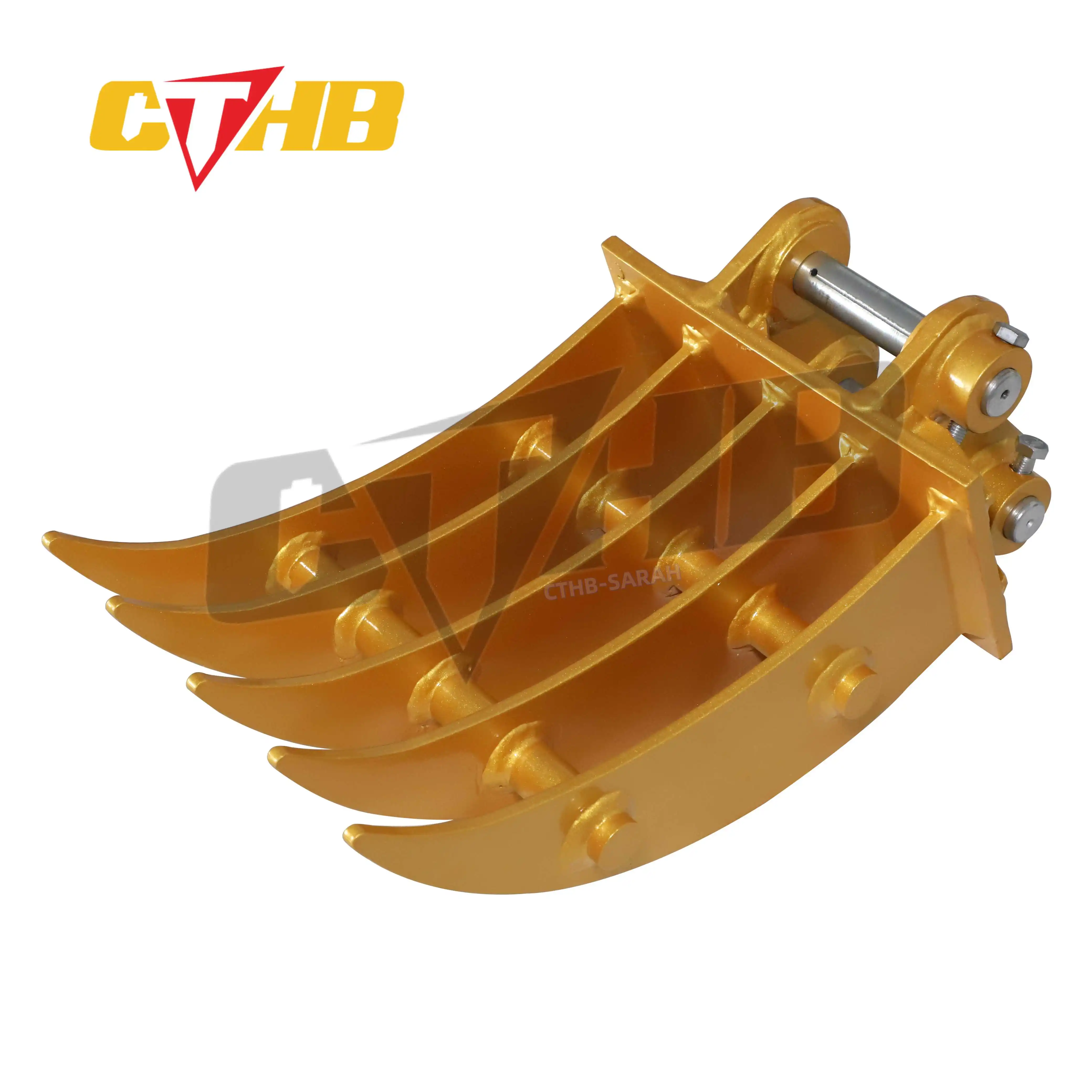 Q345B Excavator Rake CTHB Land Cleaning Root Rake With Replaceable Teeth
