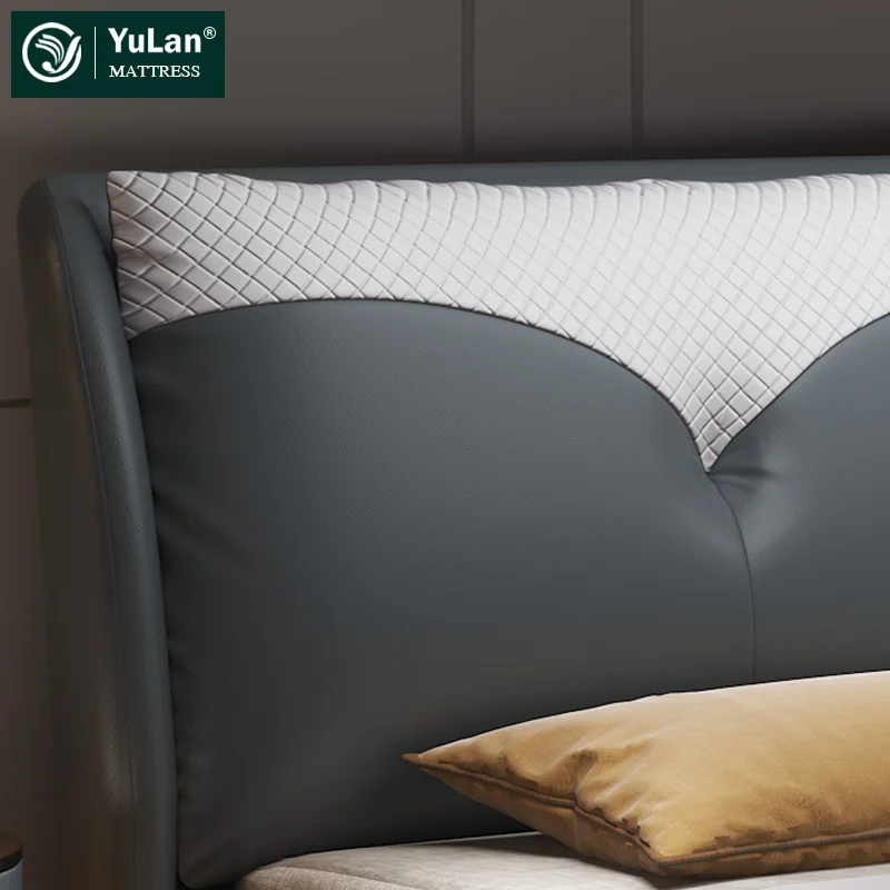 Hot Selling Royal Luxury Hotel Bedroom Furniture Upholstered Bed