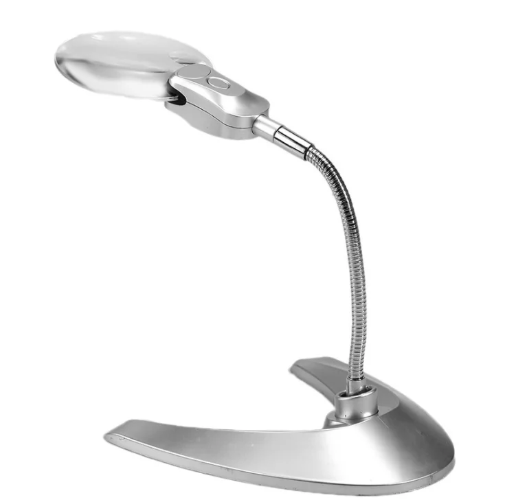 Desktop Metal Hose LED Magnifier MG5B-3 Tube Led Magnifier Magnifying Glass