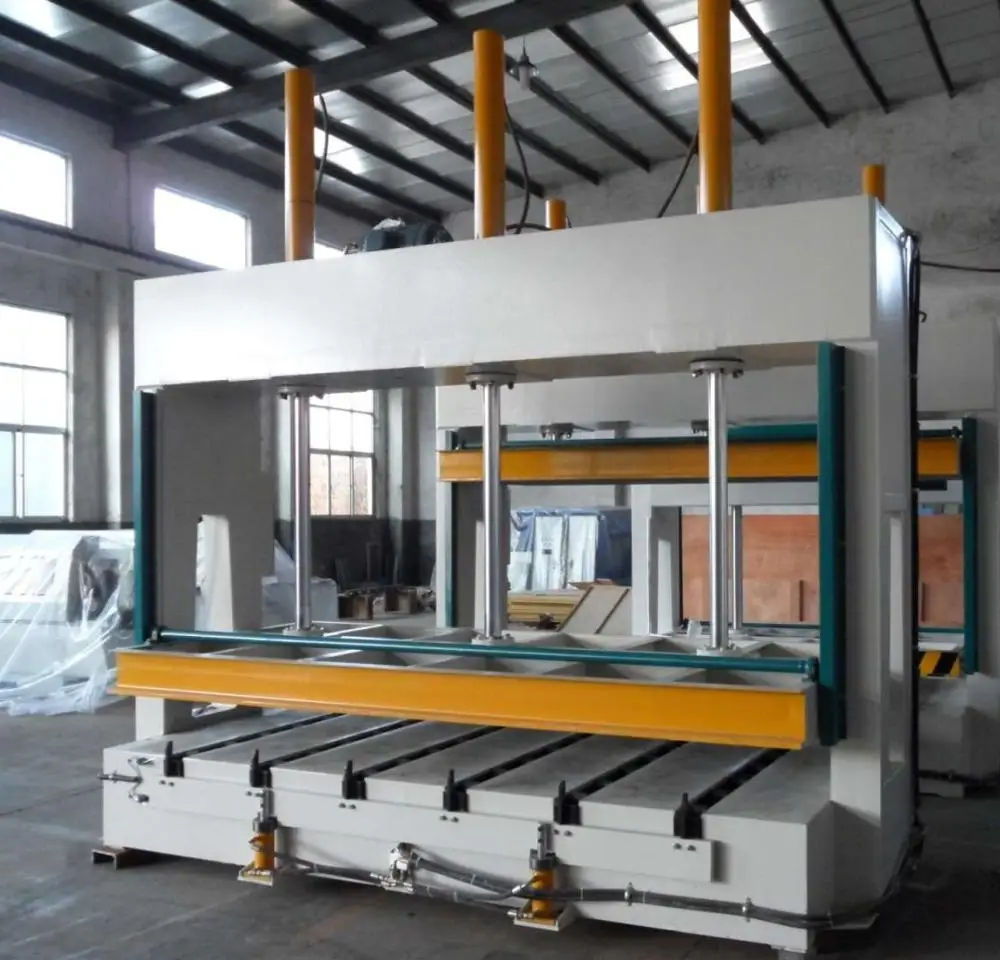 MJ80T hydraulic wood pressing machine cold press machine for plywood and door making