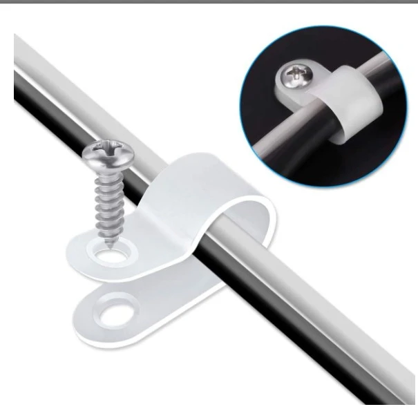 Пластиковые Кабельные Зажимы типа R с винтовой сборкой