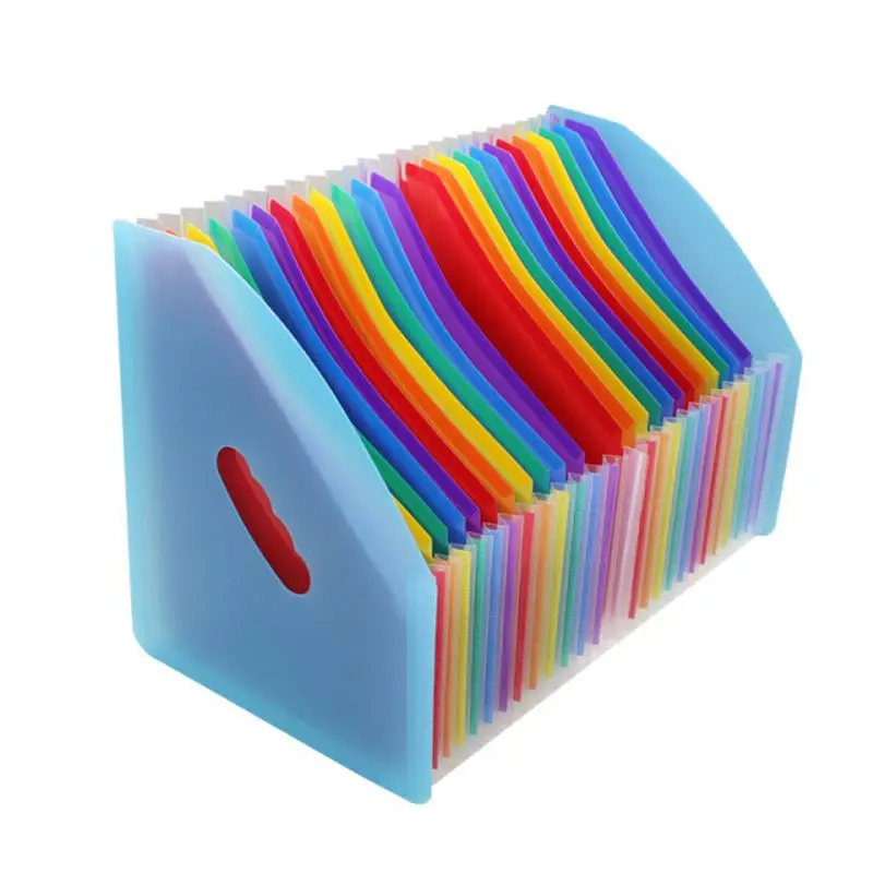 Plastic 2 Ring File Folder A4 Size Removable White Labels Translucent Pp L-Shape Document Bag Leather With Closure Button