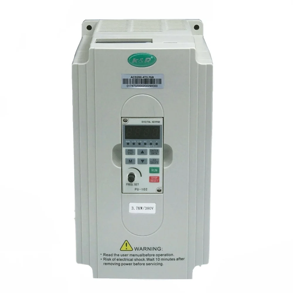 ACD260series 5.5 KW 3 phase vfd torque control for fans