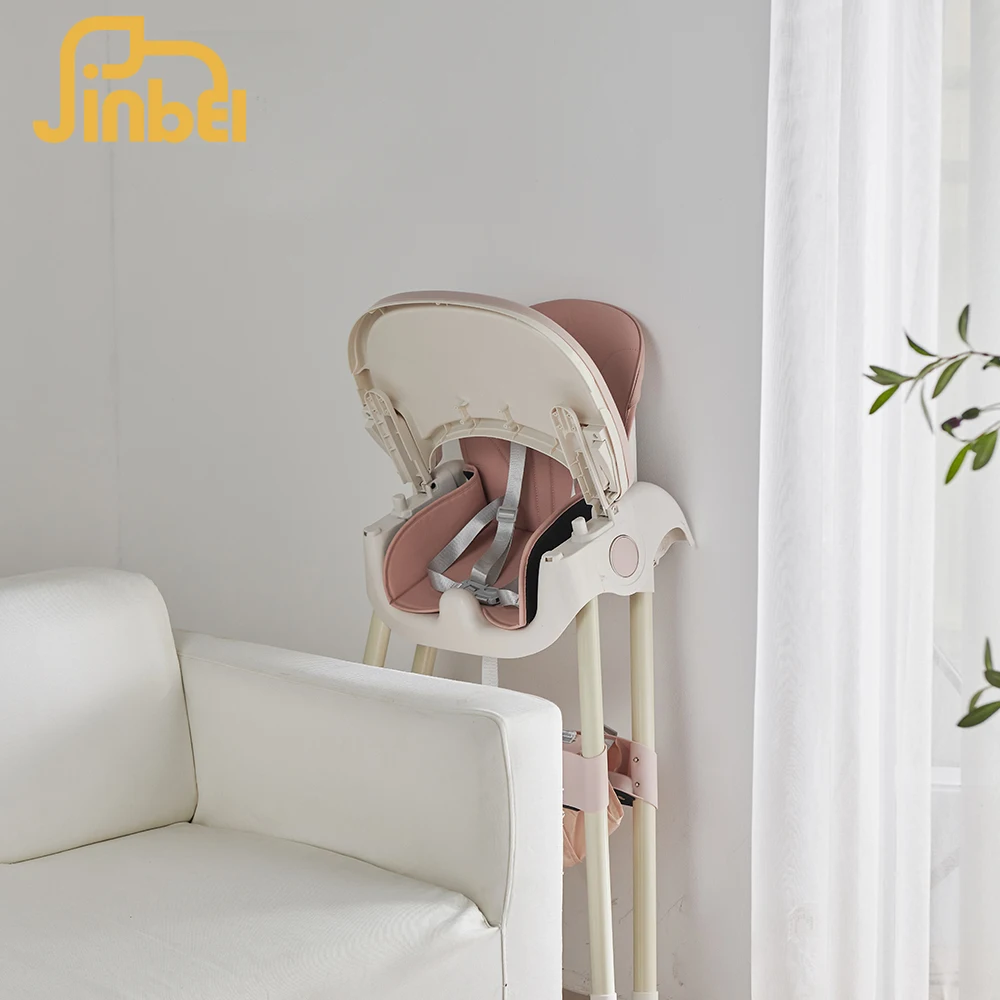 Jinbei 6 in 1 Portable Foldable Kids Feeding Chairs Baby High Dining Chair