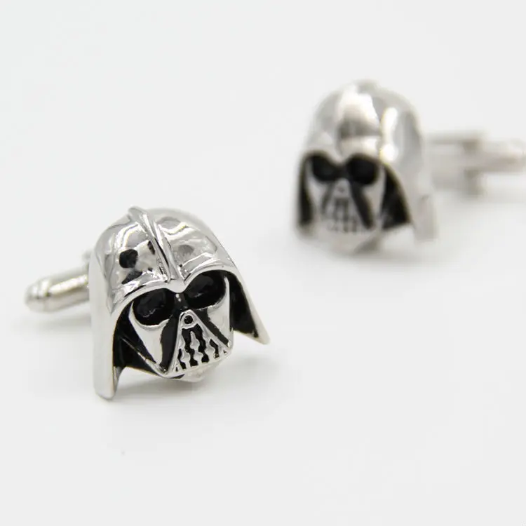 Darth Vader Masons Skull Car Shaped Carbon Fiber Golf ball Alphabet cufflinks