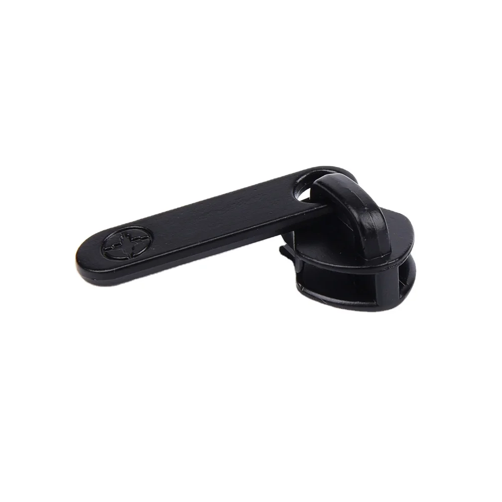 custom logo sizes paint zipper slide for bags/luggage/handbag/clothes/backpack/tent