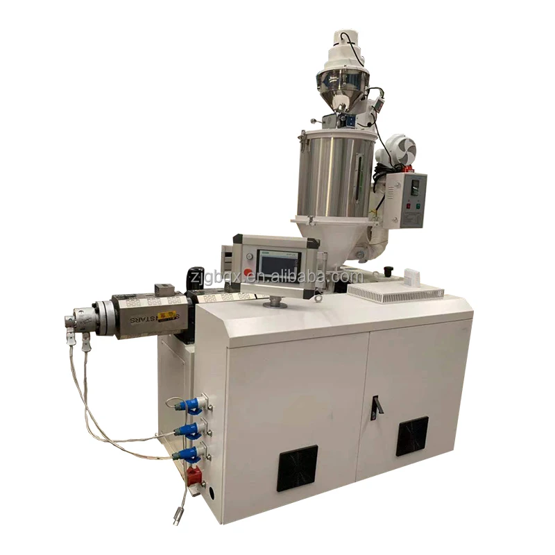 Polestar Machinery high quality single screw small lab extruder colour marking mini extruder SJ25 extruder