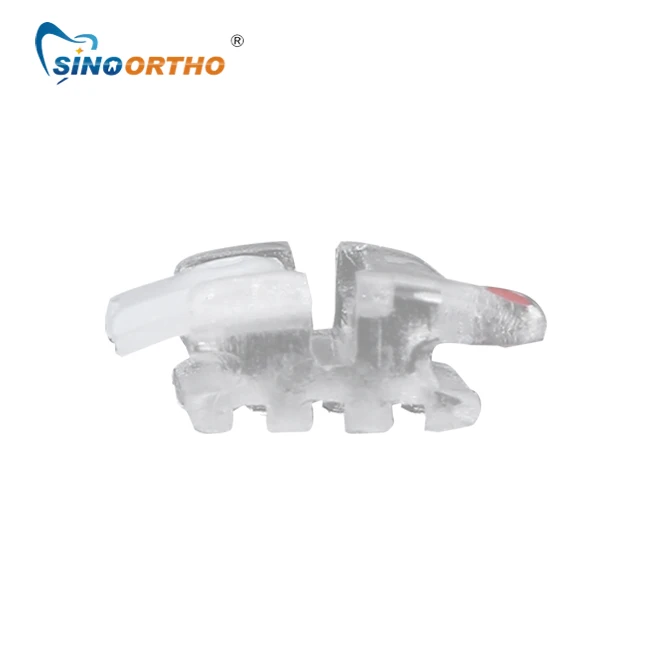 SINO ORTHO High Quality Orthodontic self ligating Ceramic Brackets