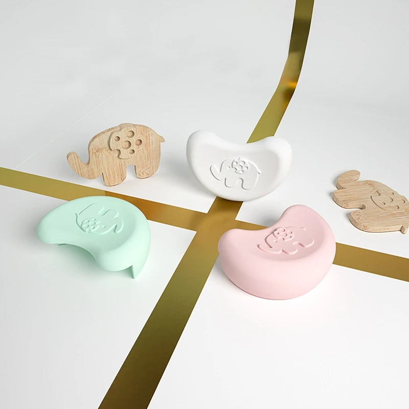 Probebi Baby safety silicone corner protector baby proofing silicone table corner protector silicone edge guard corner protector
