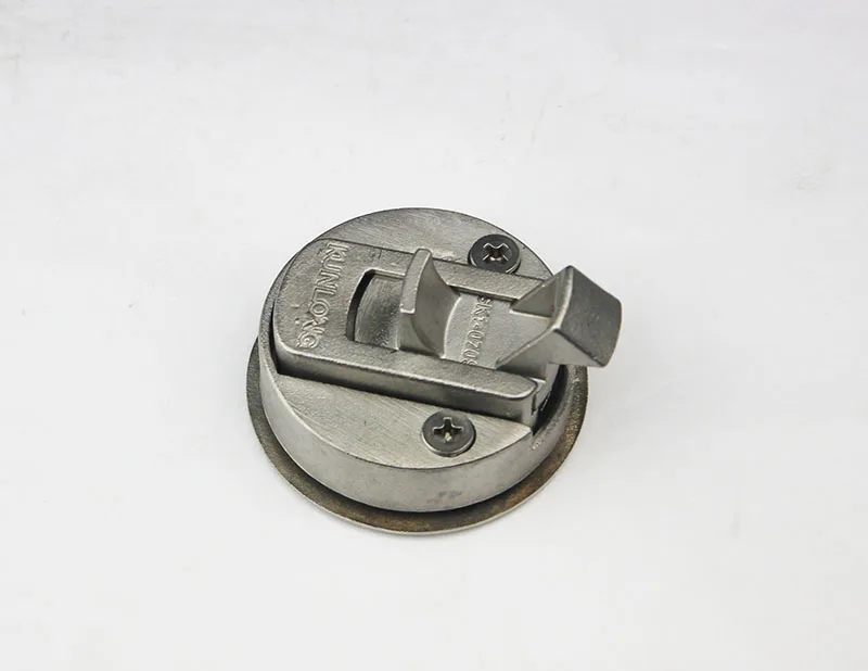 Stainless Steel (SUS304) / ABS Bus Round Turning Lock Ring Lift Pull Ring Handle