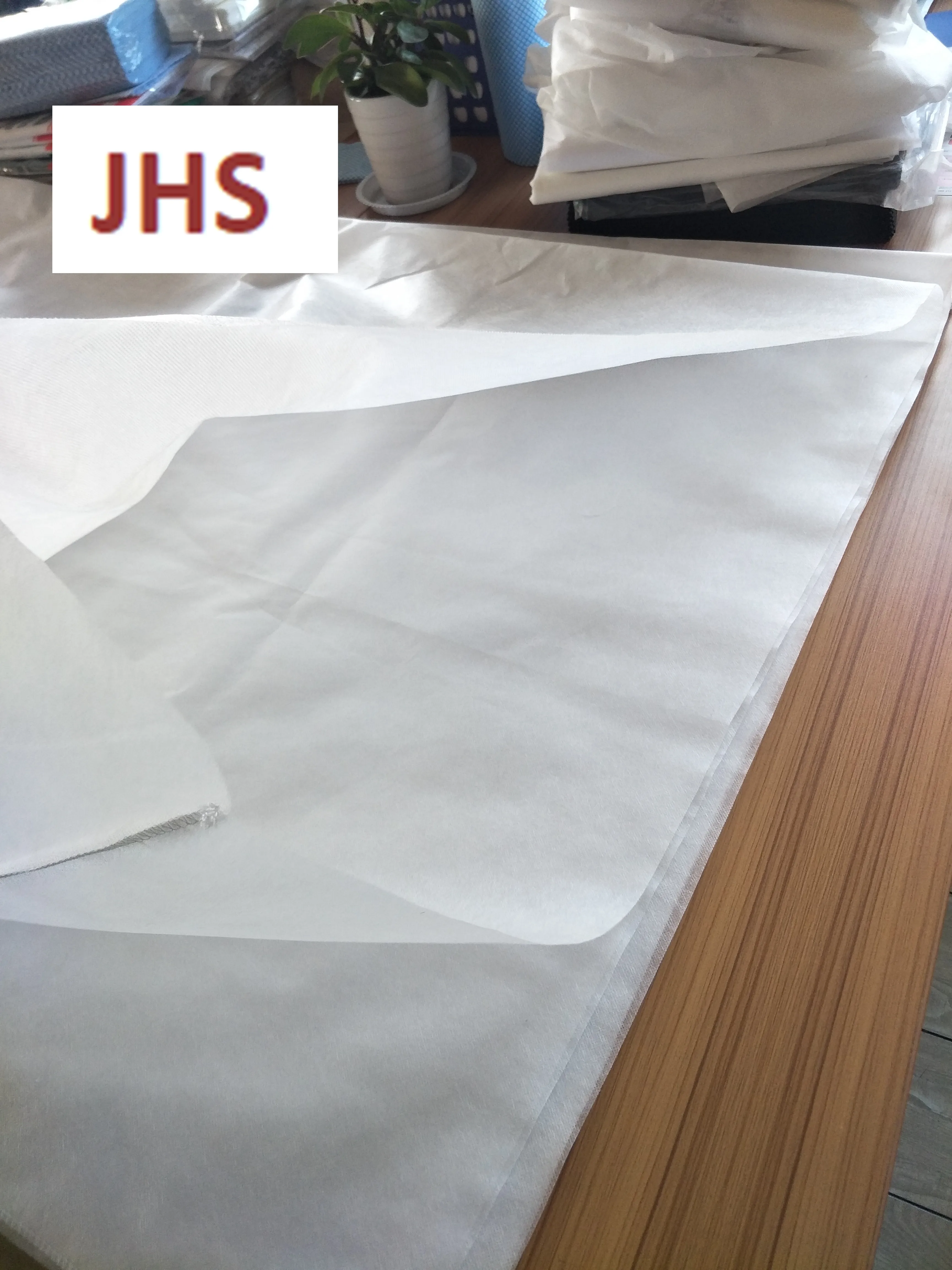 Heat seal glue joints very wide roll pp spunbond non woven garden landscape fabric