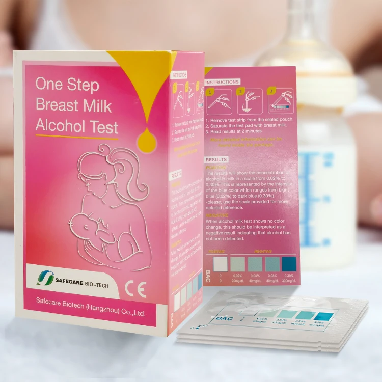 Saliva alcohol test strips with CE certificate