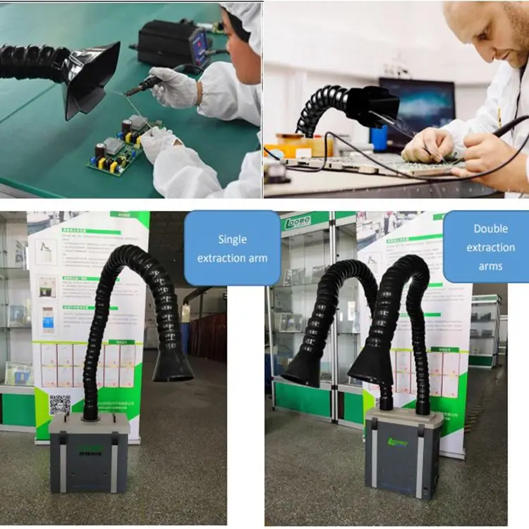 Mini laboratory fume extractor,fume extractor for eyelash extension,dtf printer fume extractor with pipe hose