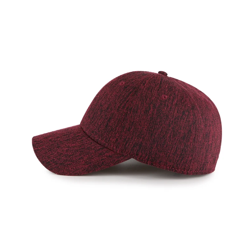 Fashion Custom Blank Plain Baseball Cap with Special Fabric Pattern