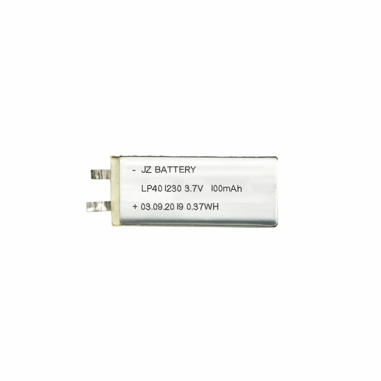 Литий-полимерный литий-ионным аккумулятором емкостью 3 7 v 100 мА/ч 110 401230 продукция от производителей по низким ценам