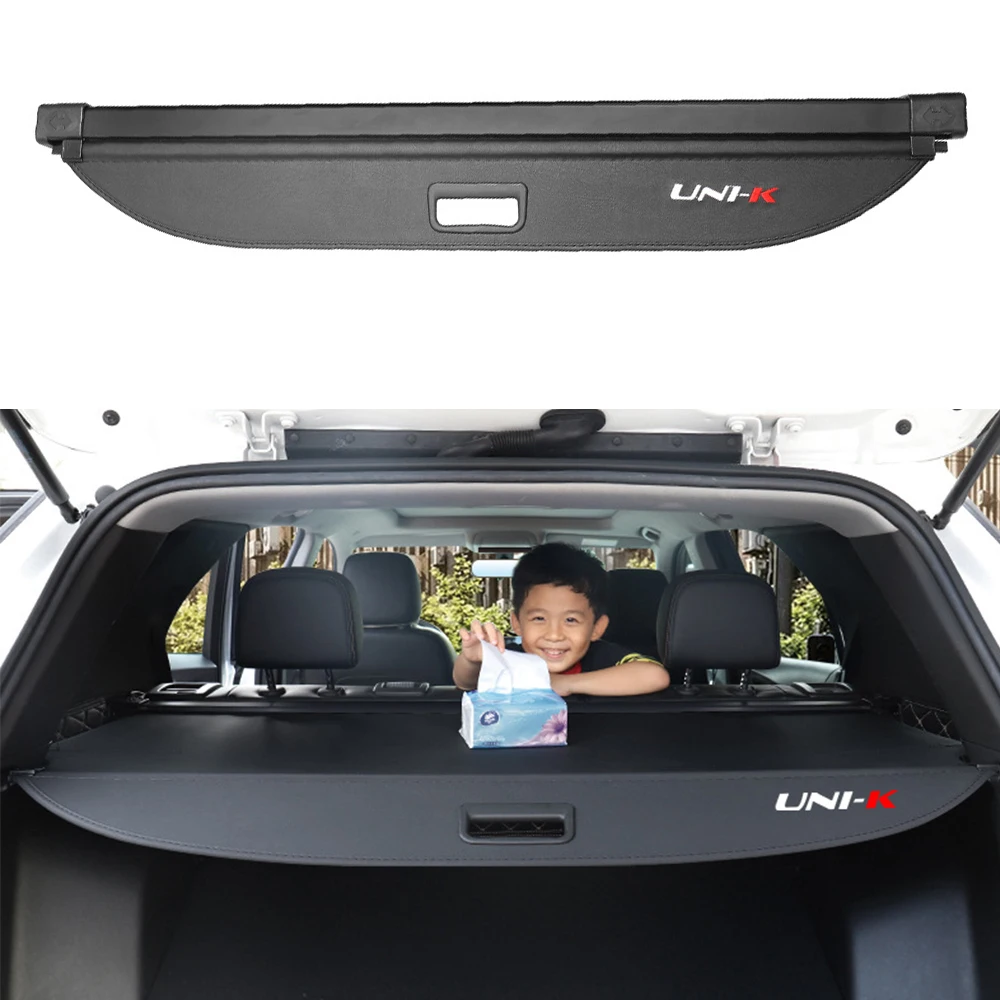 Wholesale Custom Fit Rear Trunk Security Car Sun Shade Trunk Shutter Retractable Cargo Cover for Changan UNI-K UNI-T