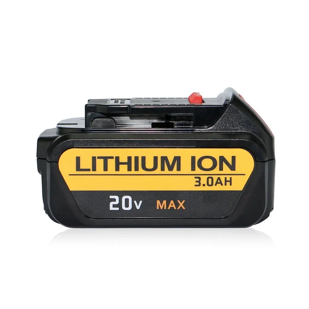 20v 5.0ah Rechargeable Power Tool Battery For Replacement for Dewalt Battery Pack
