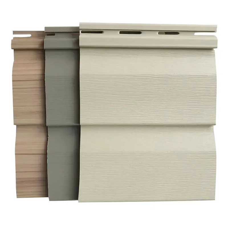 Best Price Fire Water Proof Vinyl Siding Panels Cheapest Exterior Wall Cladding PVC Vinyl Siding Exterior Wall Panel