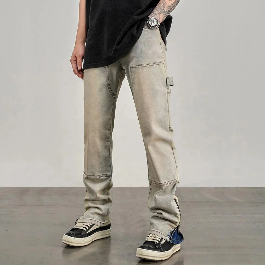 Stylish Look men denim jeans stock good quality designer jeans men dropshipping