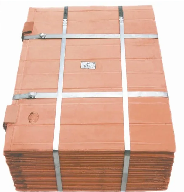 China Manufacture Copper Cathode  99.97% 99.99% Industry Electrolytic Copper Cathode Cu Pure/Bare Copper Plate