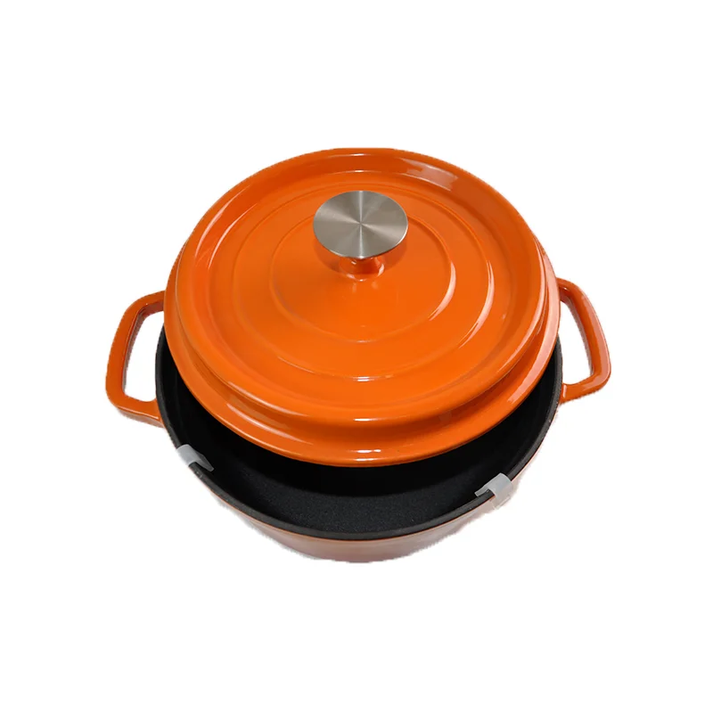 kitchenware and cookware Baked pig iron die cast Dutch oven, multi-purpose stew