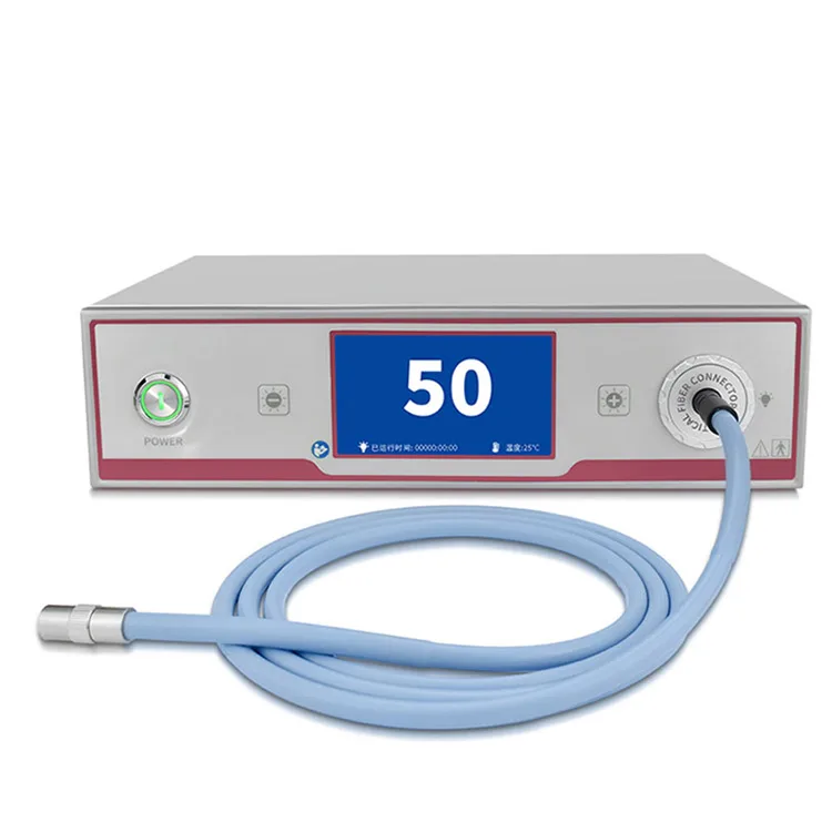 SNUKE Portable LED Fiber Optical Endoscope Microscope with Cold Light Optimal Lighting Source Medical Operations ENT light