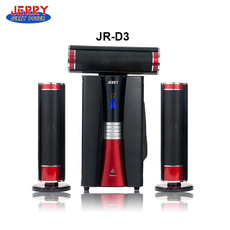 Professional Cheap JERRYPOWER music system 3.1 subwoofer speakers for home theatre