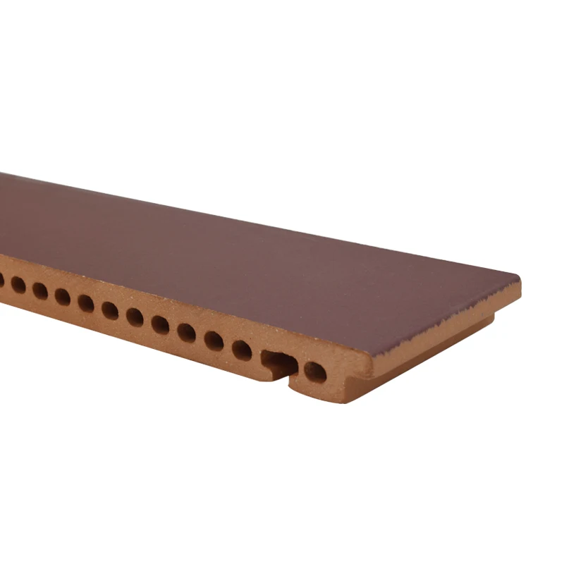 Exterior building material 18mm terracotta panel wall cladding for hospital exterior faced