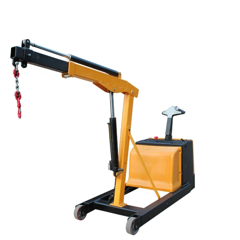 1.5 Tonne Electrical Crane Cargo Lifting Miniature Floor Crane