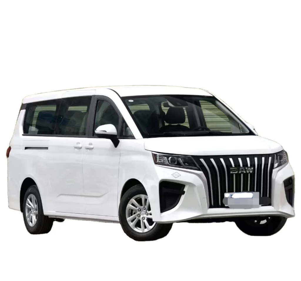 High quality BAW CNG gasoline stow in go 9 seater delivery mini van cleef box for sale