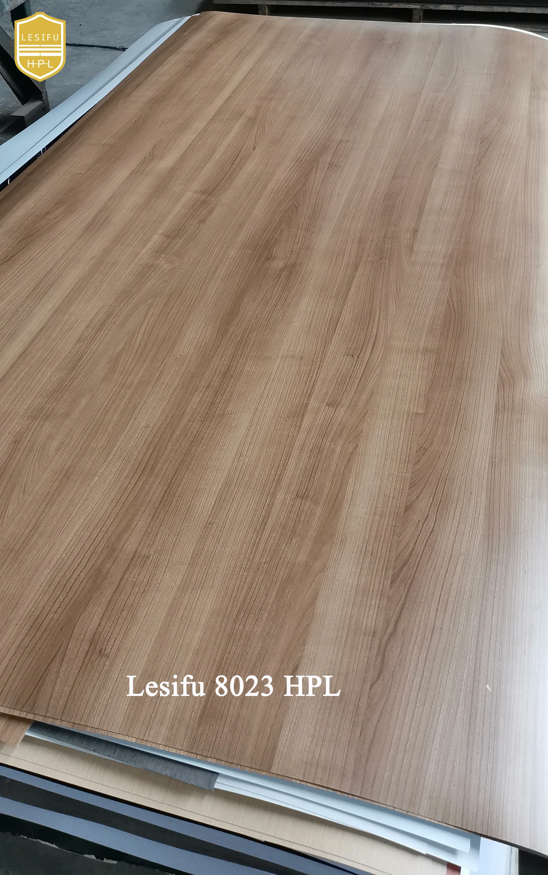 Lesifu 0115-R2 hpl wood laminate suppliers surface synchronized formica cheap price