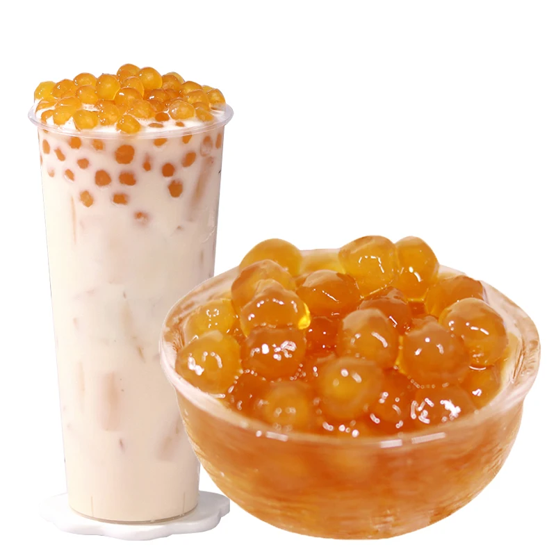 OEM bubble tea supplier supplies boba Tapioca pearls ball powder Bubble Tea Big
