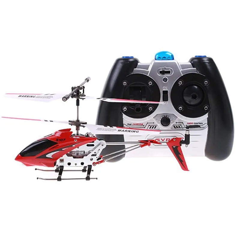 HOSHI Original Syma S107G 3CH RC Helicopter Toy Remote Control Helicopter Alloy Copter with Gyroscope Toys Drones Gifts