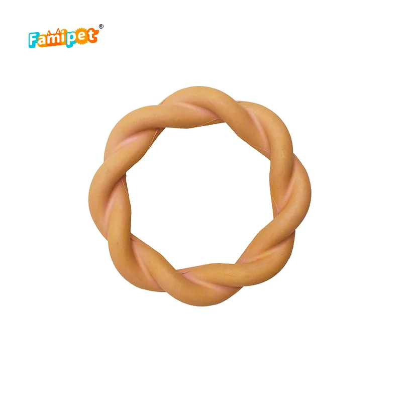 Прочная жевательная игрушка Famipet из натурального каучука для домашних животных агрессивных жевательных косилок